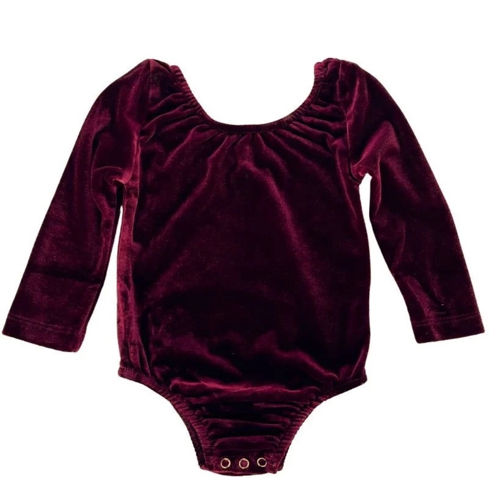 Live Long Sleeve Velour Leotard